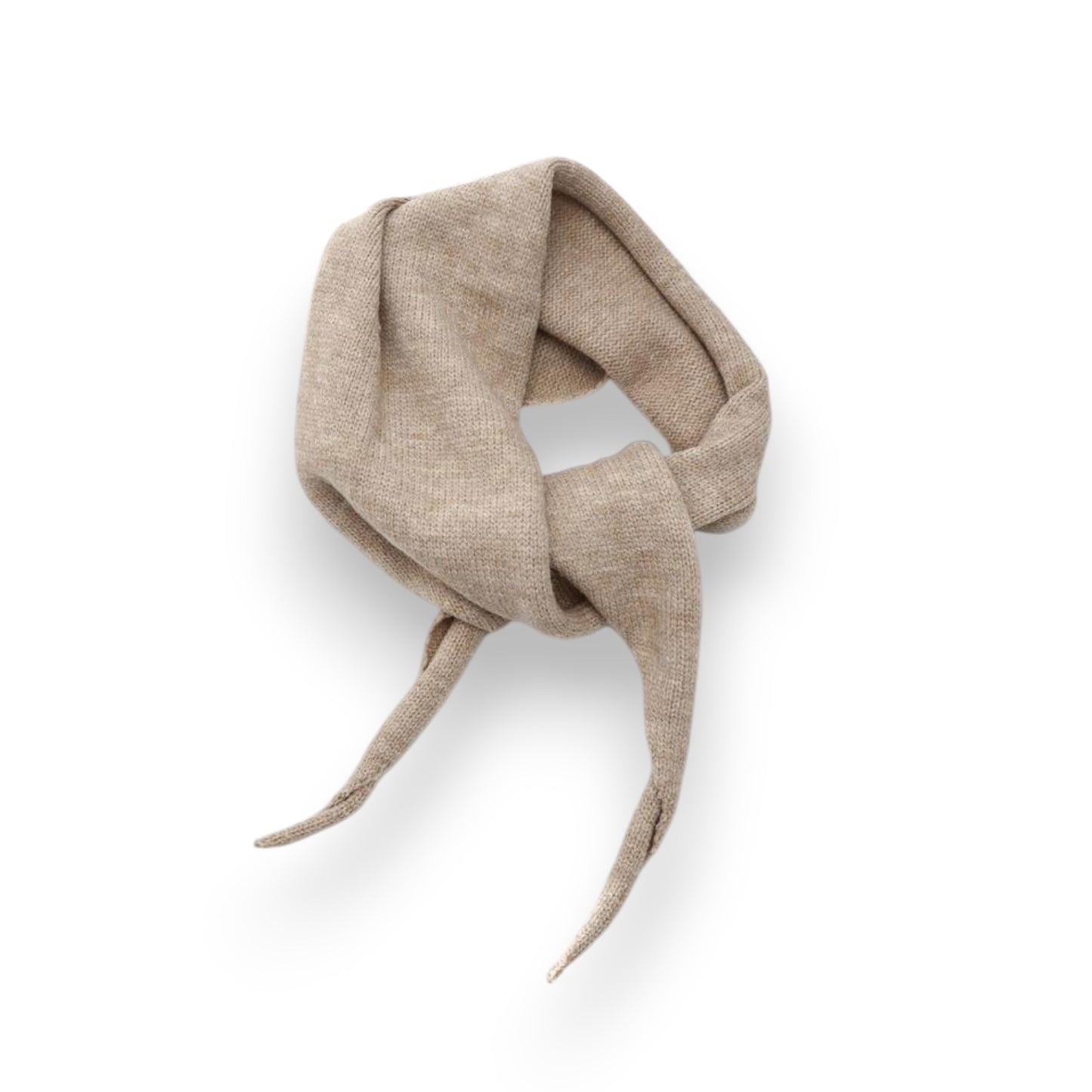Soft Knit Triangle Scarf Wrap Solid Decorative Shawl 43¡Á12.5 Inches