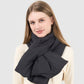 Puffer Style Soft Quilted Scarf with Plush Lightweight Padding and Smooth Modern Texture Designed for Warm Comfortable Layering
