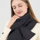 Puffer Style Soft Quilted Scarf with Plush Lightweight Padding and Smooth Modern Texture Designed for Warm Comfortable Layering