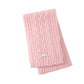 Cable Knit Scarf with Soft Textured Wool-Blend Yarn and Classic Ribbed Edges for Warm Comfortable Layering in a Cozy Finish
