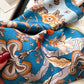 Floral Print Satin Scarf with Elegant Design 27.5¡Á27.5 Inches
