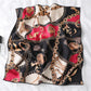 Chain Print Satin Scarf with Luxury Inspired Design 20¡Á20 Inches