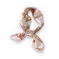 Chain Print Satin Scarf with Luxury Inspired Design 20¡Á20 Inches