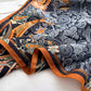 Paisley Print Scarf with Classic Bohemian Design 27¡Á27 Inches