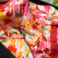 Abstract Floral Scarf with Vibrant Watercolor Print 27¡Á27 Inches