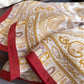 Vintage Paisley Print Cotton Feel Scarf 27¡Á27 Inches