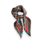 Vintage Paisley Print Cotton Feel Scarf 27¡Á27 Inches