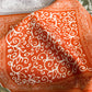 Faux Velvet Scarf with Multi-Tone Bandana Patchwork Print 27¡Á27 Inches