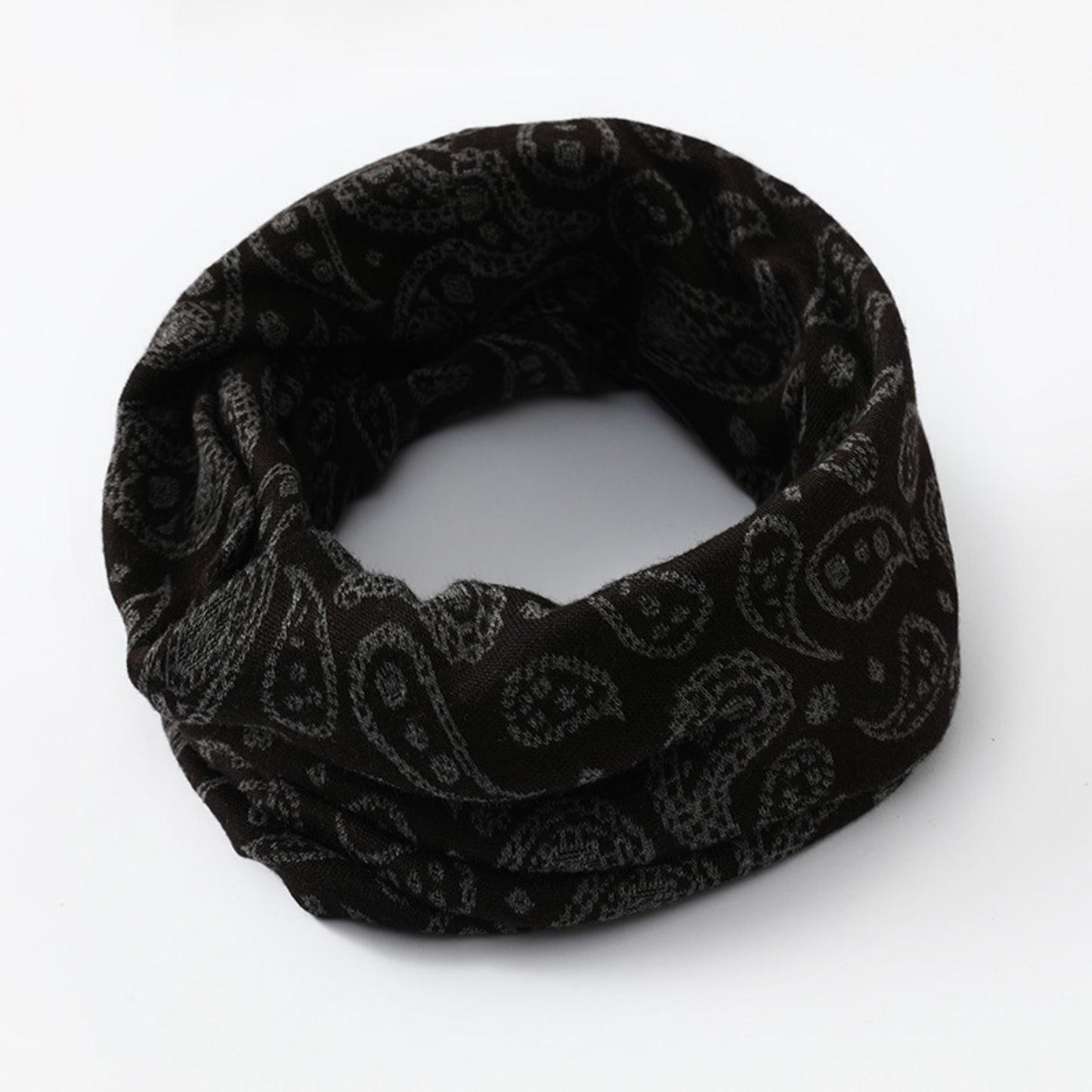 Soft Fleece Infinity Scarf with Cozy Plush Texture 13.7x9.5in