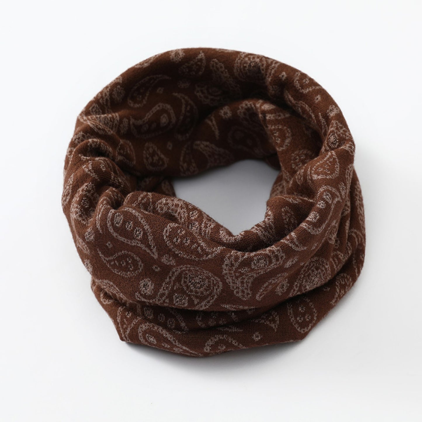 Soft Fleece Infinity Scarf with Cozy Plush Texture 13.7x9.5in