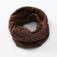 Soft Fleece Infinity Scarf with Cozy Plush Texture 13.7x9.5in