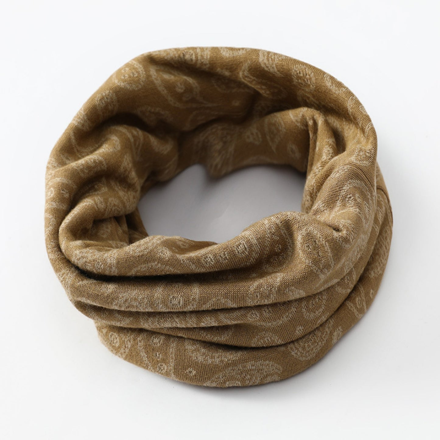 Soft Fleece Infinity Scarf with Cozy Plush Texture 13.7x9.5in