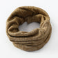 Soft Fleece Infinity Scarf with Cozy Plush Texture 13.7x9.5in
