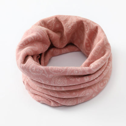 Soft Fleece Infinity Scarf with Cozy Plush Texture 13.7x9.5in