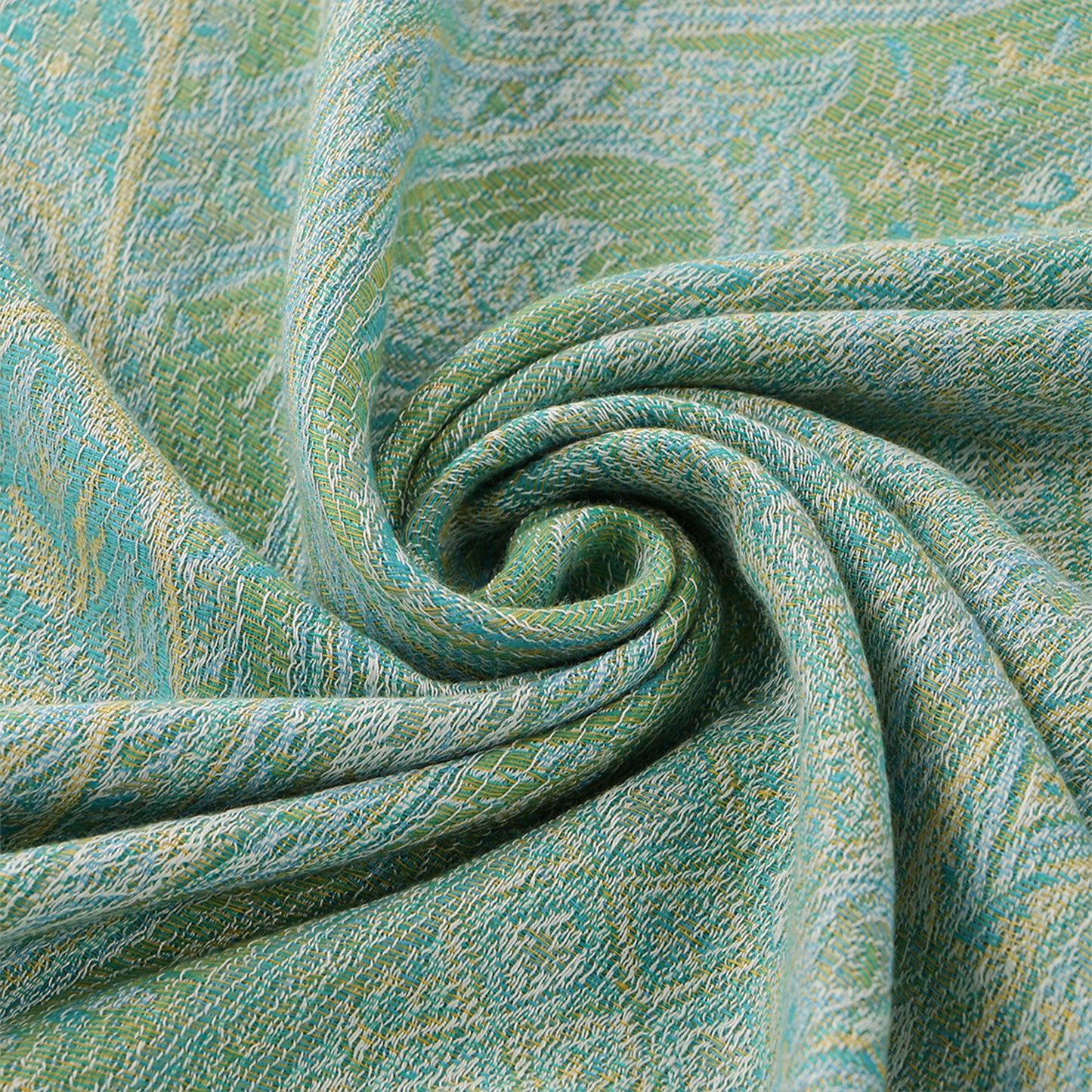 Soft Paisley Wrap Shawl with Fringe Lightweight Warm Oversized Scarf 72.5¡Á28 Inches