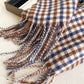 Plaid Winter Scarf Soft Cozy Woven Wrap with Fringe Edges 81¡Á26.5 Inches