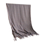 Plaid Winter Scarf Soft Cozy Woven Wrap with Fringe Edges 81¡Á26.5 Inches