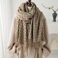 Plaid Winter Scarf Soft Cozy Woven Wrap with Fringe Edges 81¡Á26.5 Inches