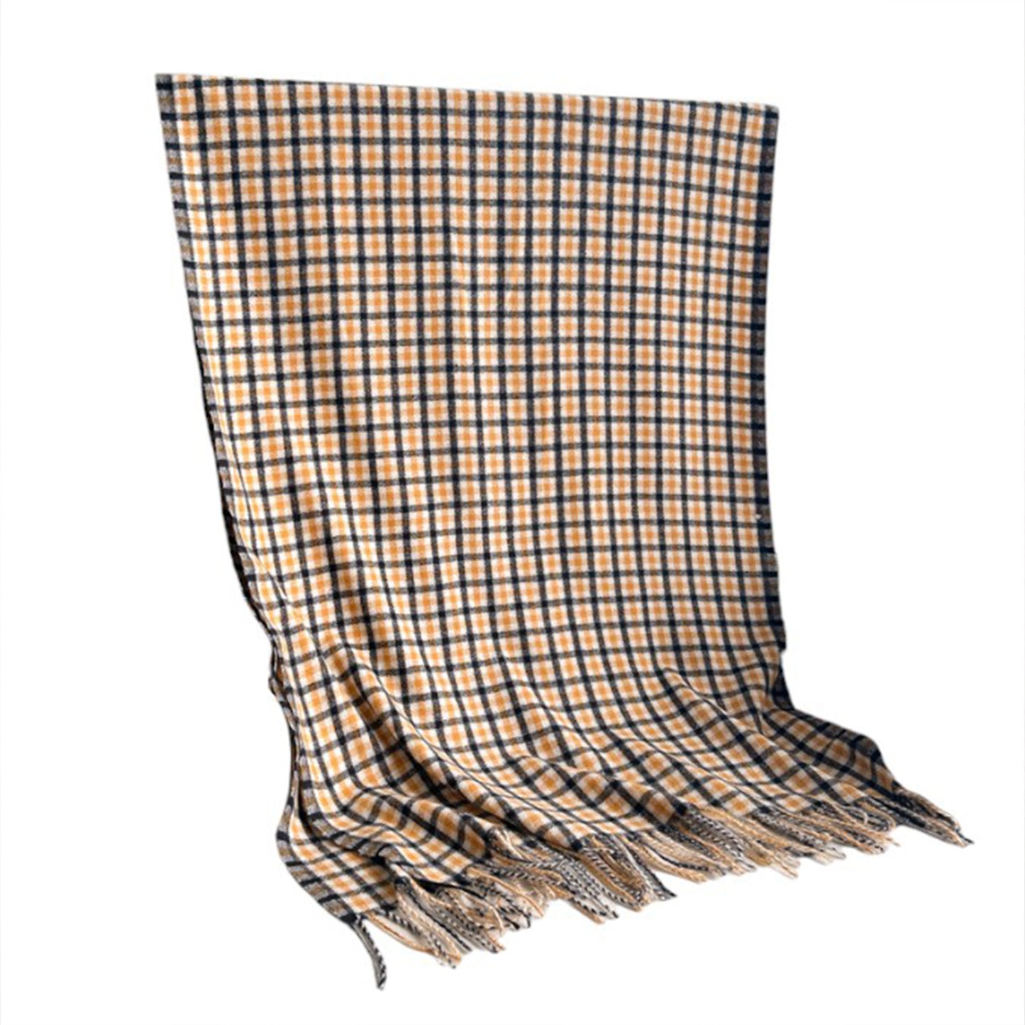 Plaid Winter Scarf Soft Cozy Woven Wrap with Fringe Edges 81¡Á26.5 Inches