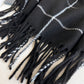 Plaid Winter Scarf Soft Warm Woven Long Shawl with Fringe Edges 78.5¡Á23.5 Inches