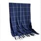 Plaid Winter Scarf Soft Warm Woven Long Shawl with Fringe Edges 78.5¡Á23.5 Inches