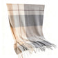 Soft Winter Plaid Scarf with Warm Cozy Feel and Fringe Trim 78.5¡Á26 Inches