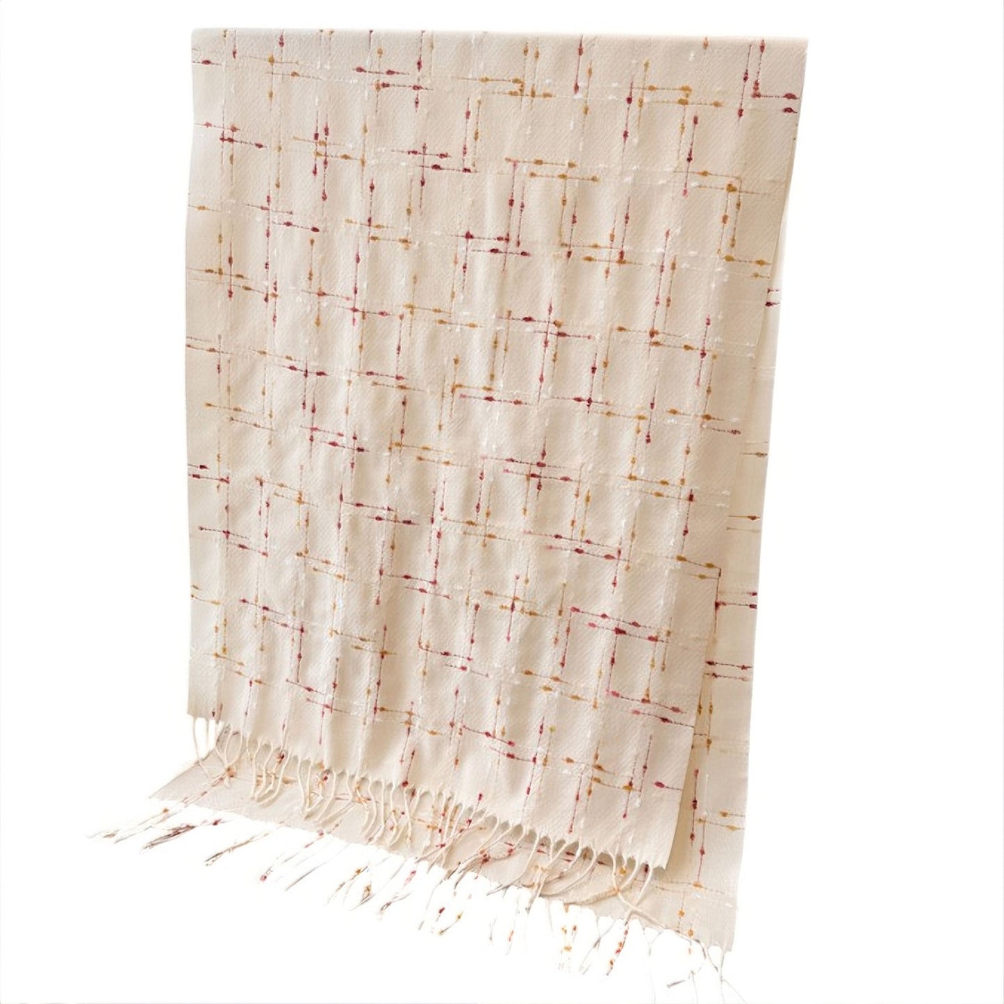 Winter Plaid Scarf with Lightweight Warm Fabric for Everyday Comfort 78.5¡Á26 Inches
