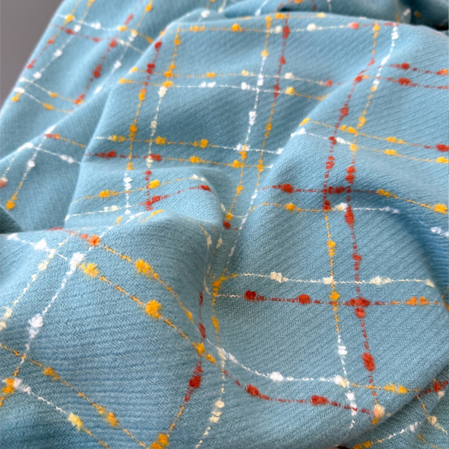 Winter Plaid Scarf with Lightweight Warm Fabric for Everyday Comfort 78.5¡Á26 Inches