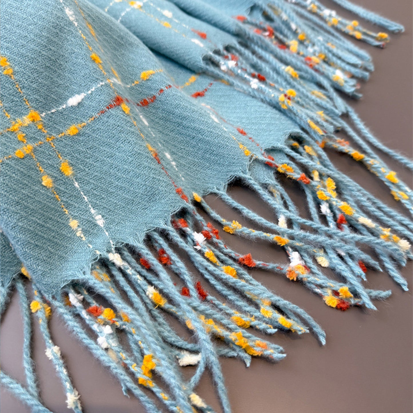 Winter Plaid Scarf with Lightweight Warm Fabric for Everyday Comfort 78.5¡Á26 Inches