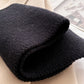 Soft Knit Scarf with Pull-Through Loop Design, Cozy Textured Fabric and Easy Draped Styling for Everyday Wear 29.5x7in