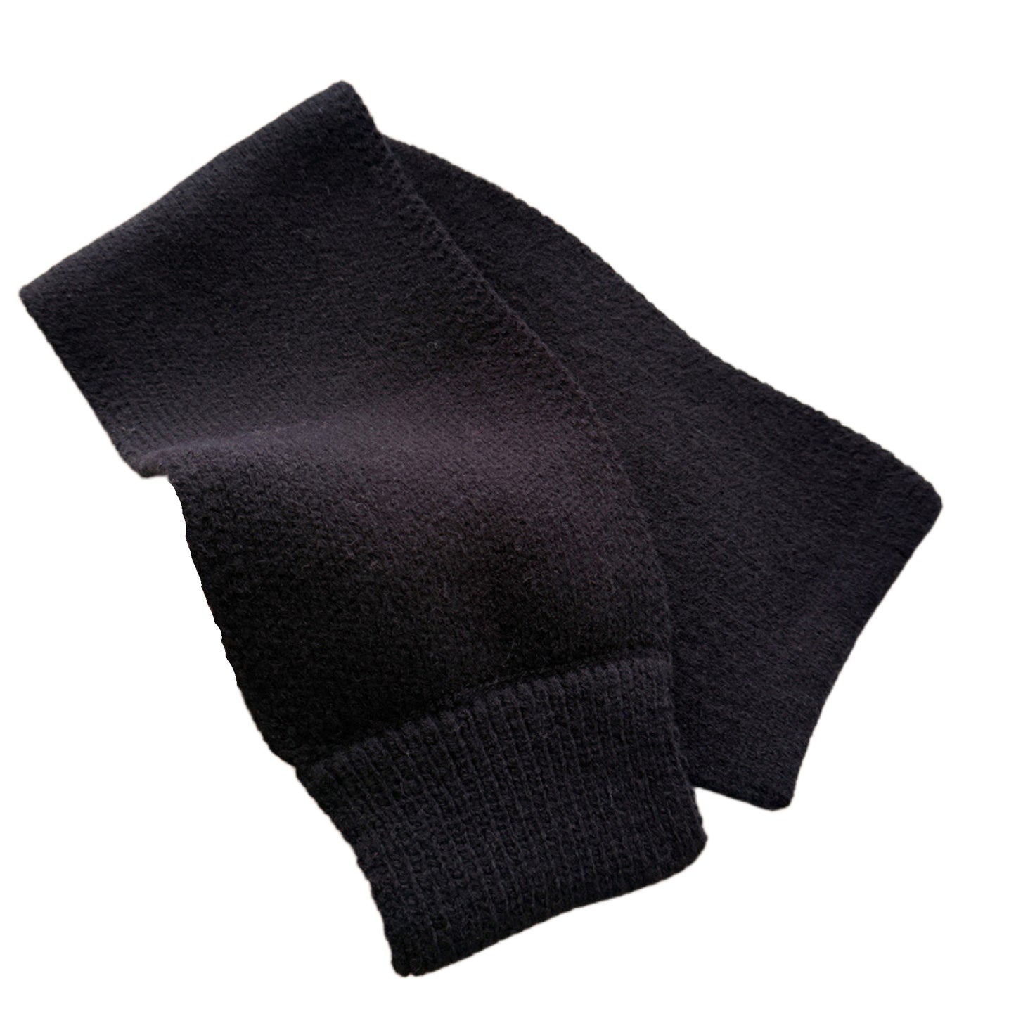 Soft Knit Scarf with Pull-Through Loop Design, Cozy Textured Fabric and Easy Draped Styling for Everyday Wear 29.5x7in
