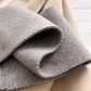 Soft Knit Scarf with Pull-Through Loop Design, Cozy Textured Fabric and Easy Draped Styling for Everyday Wear 29.5x7in