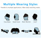 Winter Neck Warmer Gaiter Fleece Windproof Face Mask Neck Cover Cold Weather Outdoor Scarf for Men Women