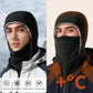 Winter Neck Warmer Gaiter Fleece Balaclava Hooded Windproof Ski Face Mask Head Cover Outdoor Activities Unisex