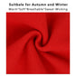 Winter Scarf Fleece Neck Warmer Solid Soft Windproof Lightweight Cold Weather Outdoor Gear for Women and Men