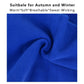 Winter Scarf Fleece Neck Warmer Solid Soft Windproof Lightweight Cold Weather Outdoor Gear for Women and Men