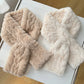 Soft Plush Faux Fur Scarf with Cozy Slip Through Design 31.5¡Á5 Inches