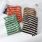 Striped Knit Scarf Lightweight Soft Stretch Fabric for Easy Styling 43.5¡Á15 Inches