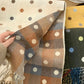 Reversible Polka Dot Scarf with Soft Fabric and Fringe Trim 78.5¡Á25.5 Inches