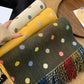Reversible Polka Dot Scarf with Soft Fabric and Fringe Trim 78.5¡Á25.5 Inches