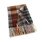 Plaid Pattern Soft Woven Winter Scarf with Cozy Texture 71¡Á24.8 Inches