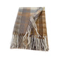 Plaid Pattern Soft Woven Winter Scarf with Cozy Texture 71¡Á24.8 Inches