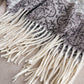 Soft Geometric Pattern Winter Scarf with Warm Cozy Knit Texture 78.5¡Á26 Inches