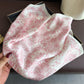 Floral Print Satin Square Scarf Lightweight Soft Neck Hair Accessory 27.5¡Á27.5 Inches
