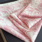 Floral Print Satin Square Scarf Lightweight Soft Neck Hair Accessory 27.5¡Á27.5 Inches
