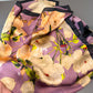 Floral Print Satin Scarf Lightweight Square Wrap 35.4¡Á35.4 Inches