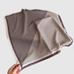 Striped Satin Square Scarf with Two-Panel Design and Smooth Lightweight Finish 26.7x26.7in