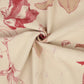 Womens Reversible Jacquard Knit Warm Scarf with Floral Pattern