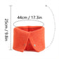 Solid Knit Button Neck Warmer Soft Stretch Winter Collar Scarf