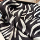 Womens Zebra Print Square Scarf Soft Fashion Accessory 27.5¡Á27.5inches